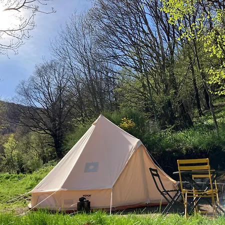 Tente Tipi En Pleine Foret *